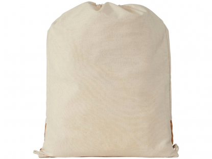 Рюкзак из хлопка и пробки, обортная сторона