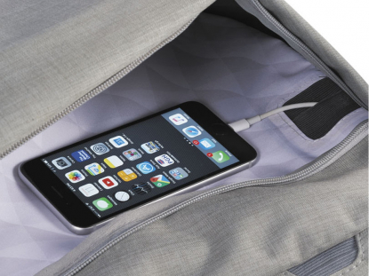 Рюкзак Zip для ноутбука 15", Zoom, карман для мобильного телефона