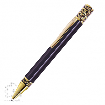 Шариковая ручка Grand BeOne, черно-золотистая