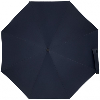 Складной зонт doubleDub, синий, купол