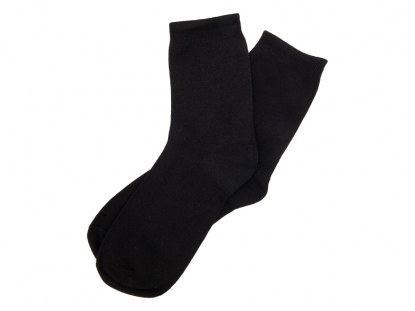 Носки однотонные Socks, мужские, черные