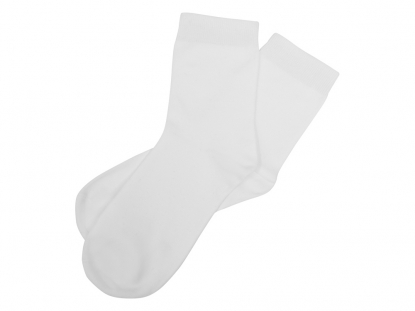 Носки однотонные Socks, мужские, белые