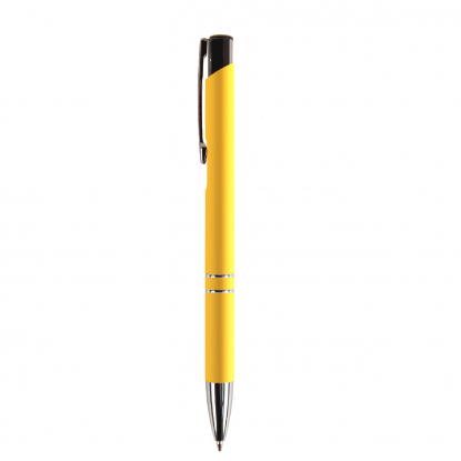 Ручка MELAN soft touch, желтая