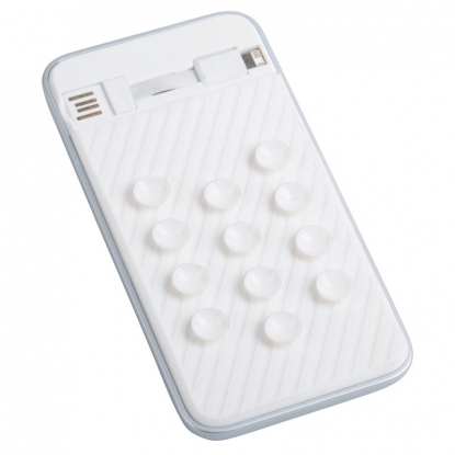 Внешний аккумулятор OCTOPUS 4000 мАч, серебристый