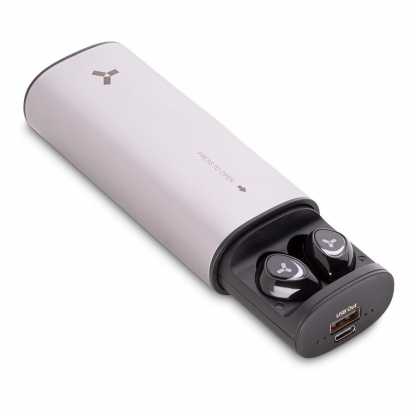 Беспроводные наушники с пауэрбанком 5000 мАч ACCESSTYLE TANGERINE TWS