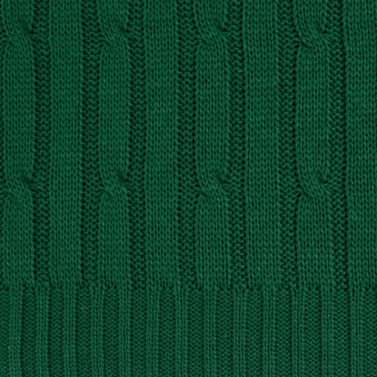 Плед Remit, темно-зеленый, фактура