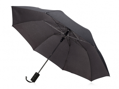 Зонт складной Flick, темно-серый