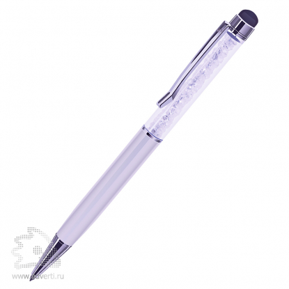 Шариковая ручка Startouch BeOne, бело-серебристая
