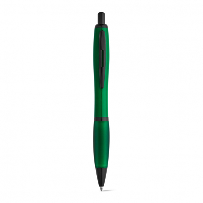Шариковая ручка с зажимом из металла FUNK, зеленая