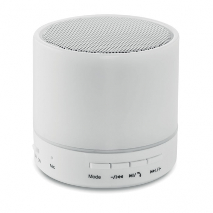 Колонка беспроводная ROUND WHITE