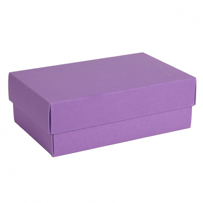 Коробка картонная COLOR, фиолетовая