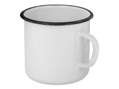 Кружка эмалированная Retro, белая