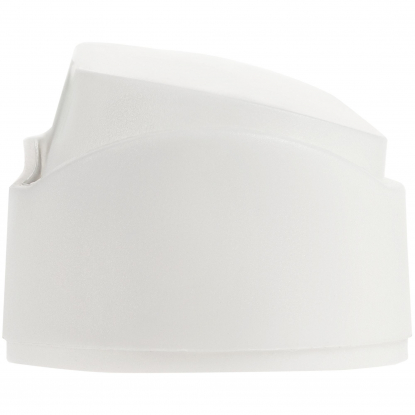 Парковочная визитка Litera, белая, вид сбоку