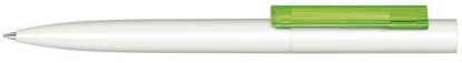 Шариковая ручка Headliner Polished Basic, белая с салатовым