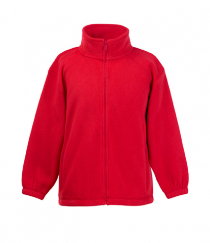 Куртка флисовая Outdoor Fleece, детская, красная, 116 см