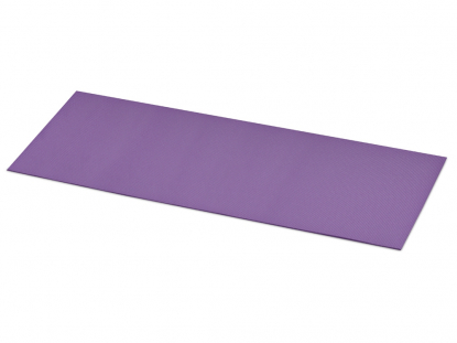 Коврик Cobra для фитнеса и йоги, фиолетовый, в разложенном виде