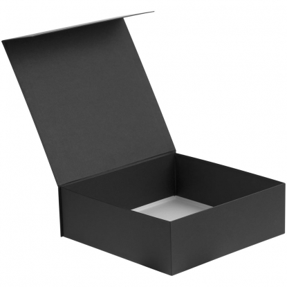 Коробка Quadra, черная, открытая