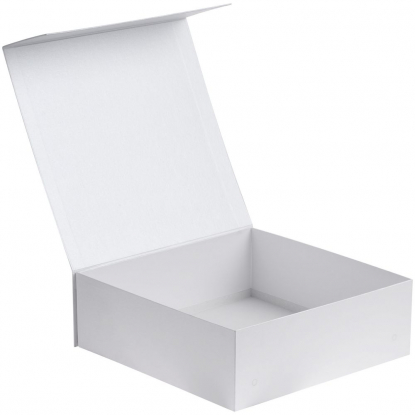 Коробка Quadra, белая, открытая