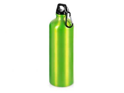 Бутылка Hip M с карабином, зеленая