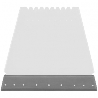 Скребок с водосгоном Snowie, белый, общий вид