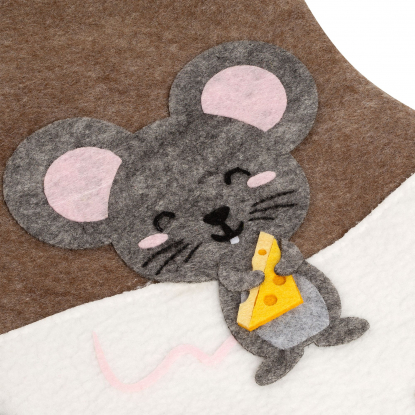 Носок для подарков Noel, с мышкой, мышка