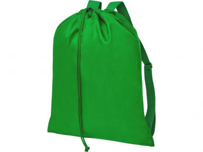 Рюкзак Lerу с парусиновыми лямками, зеленый