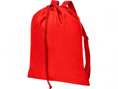Рюкзак Lerу с парусиновыми лямками, красный