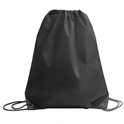 Рюкзак с укреплёнными уголками BY DAY, черный