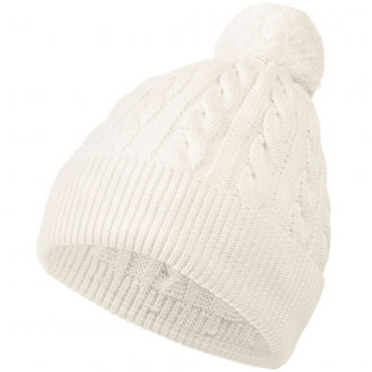 Шапка, молочно-белая