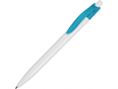 Ручка пластиковая шариковая Какаду, бирюзовая