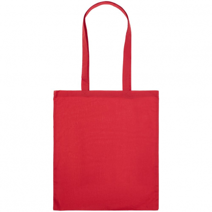 Холщовая сумка, красная
