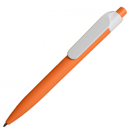 Ручка шариковая N16 soft touch, оранжевая
