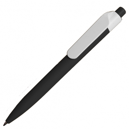 Ручка шариковая N16 soft touch, черная