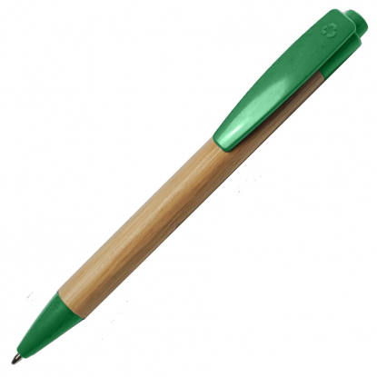 Ручка шариковая N17, зеленая