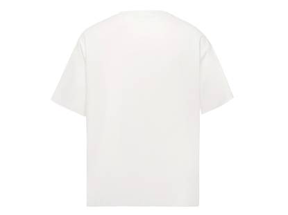 Футболка унисекс с пич отделкой Kyoto, молочная