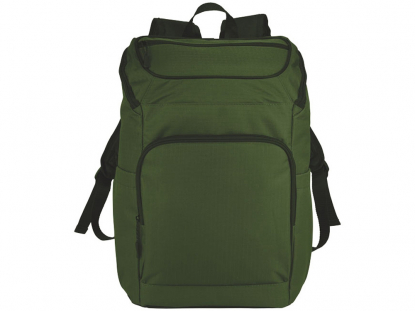 Рюкзак Manchester для ноутбука 15,6", тёмно-зелёный, вид спереди