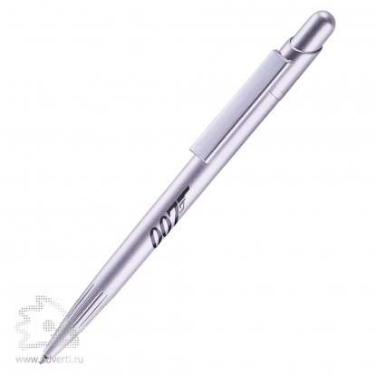Шариковая ручка Mir Sat 120S Lecce Pen, серебристая