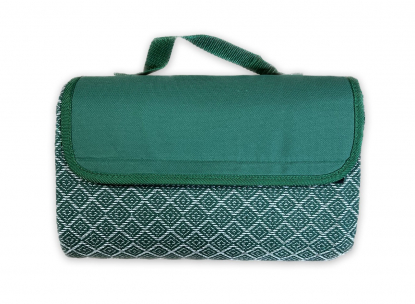 Плед Jacquard, зеленый