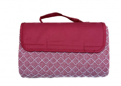 Плед Jacquard, красный