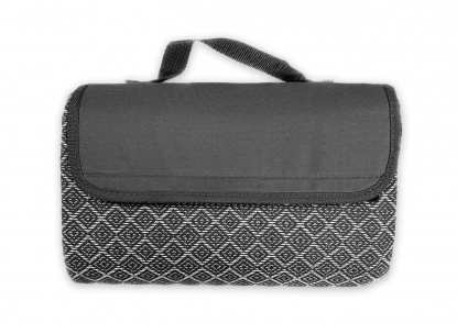 Плед Jacquard, черный