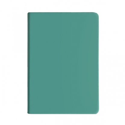 Ежедневник Милан с покрытием soft touch, А5, бирюзовый