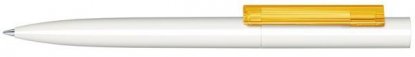 Шариковая ручка Headliner Polished Basic, белая с жёлтым