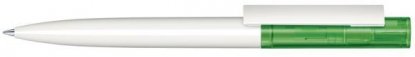 Шариковая ручка Headliner Clear Basic, белая с зелёным