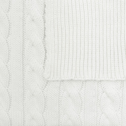 Шарф Heat Trick, молочно-белый, край