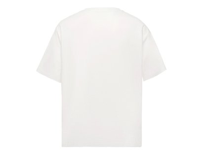 Футболка унисекс с пич отделкой Kyoto, молочная