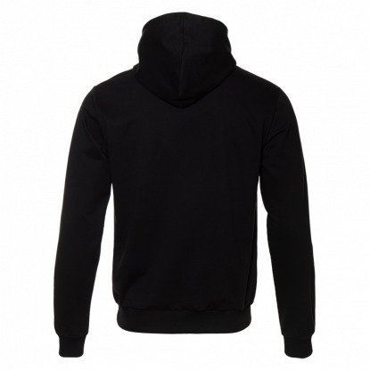 Толстовка StanHappy, унисекс, черная, вид сзади