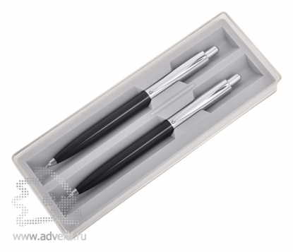 Набор Business Set: шариковая ручка, механический карандаш черного цвета