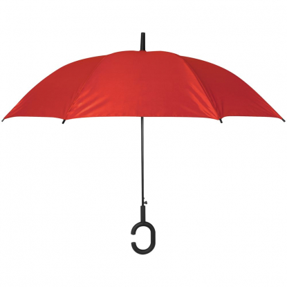 Зонт-трость Charme, красный, общий вид