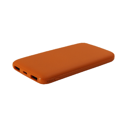 Внешний аккумулятор Bplanner Power 2 ST, софт-тач, оранжевый