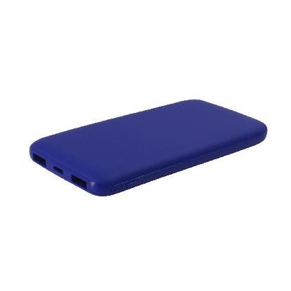 Внешний аккумулятор Bplanner Power 2 ST, софт-тач, синий